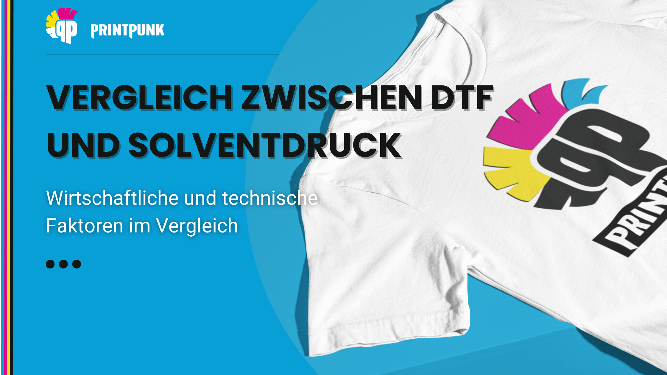 Vergleich zwischen DTF und Solventdruck