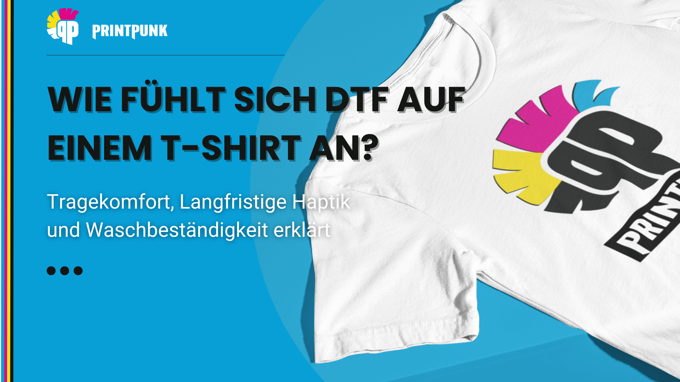 Wie fühlt sich DTF auf einem T-Shirt an?