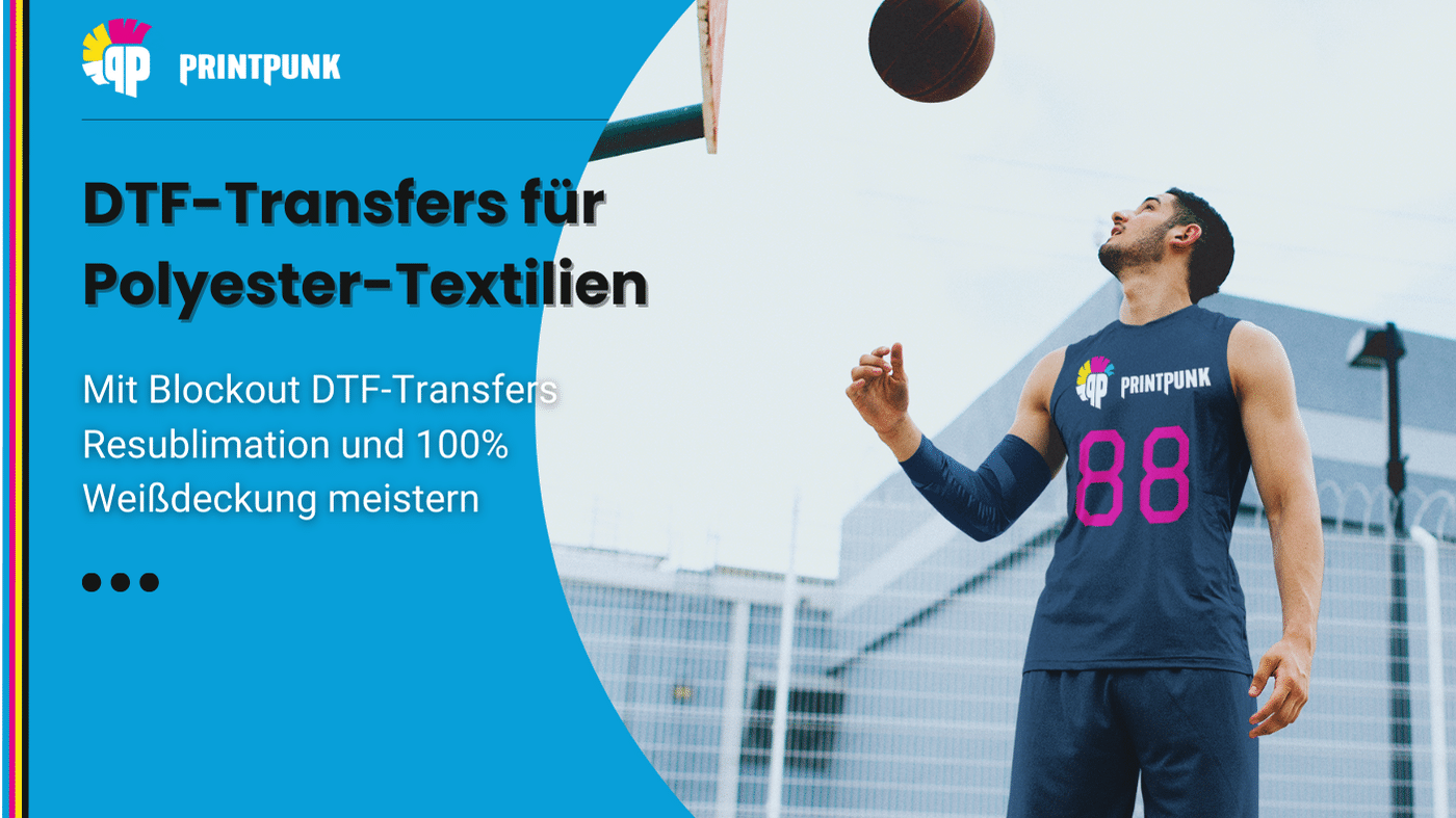 DTF-Transfers für Textilien aus Polyester
