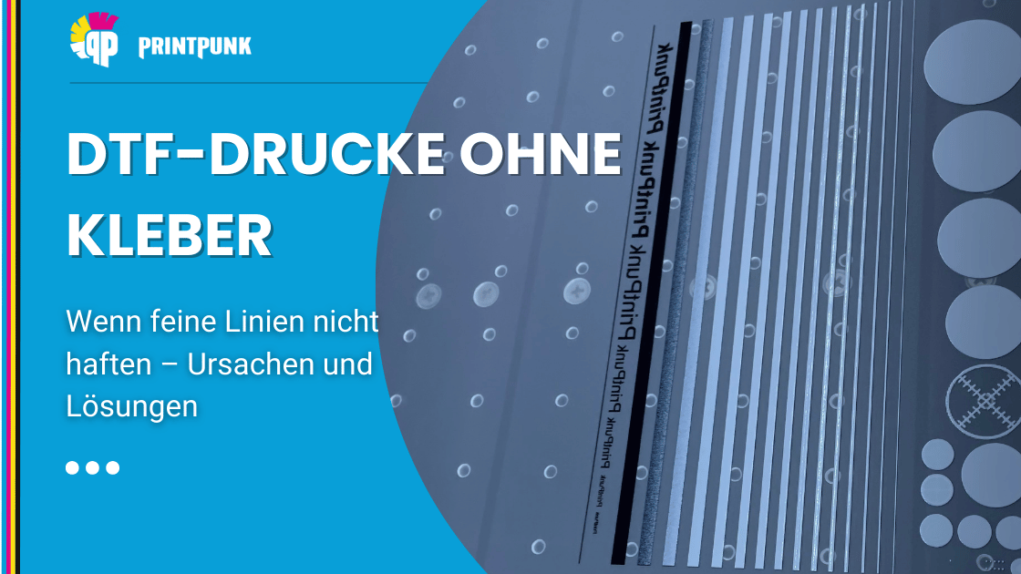 DTF-Drucke ohne Kleber