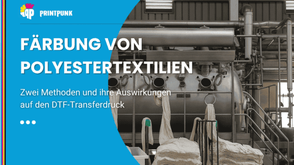 Färbung von Polyestertextilien