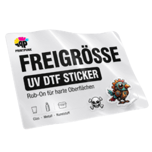 uv dtf sticker freie größe